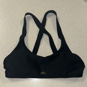 ALO Yoga Black Sports Bra
